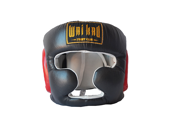 cascos pro piel muay thai wai kru negro cascos pro piel muay thai wai kru negro