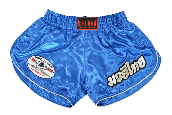 pantalón entrenamiento muay thai wai kru azul pantalón entrenamiento muay thai wai kru azul
