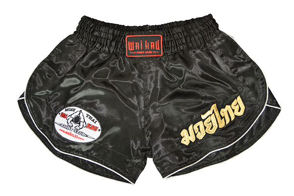 pantalón entrenamiento muay thai wai kru negro pantalón entrenamiento muay thai wai kru negro