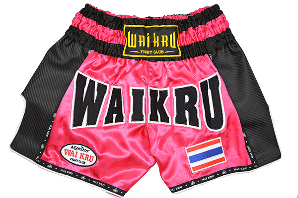 pantalón retro muay thai wai kru kevlar fucsia pantalón retro muay thai wai kru kevlar fucsia